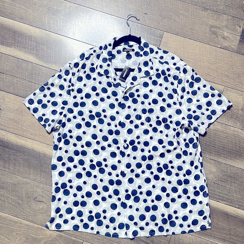 Express Rayon button down